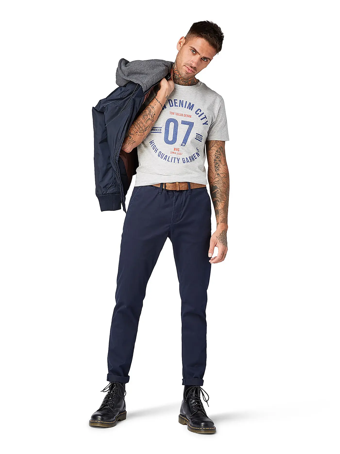 TOM TAILOR DENIM | Chino Slim Fit | blau